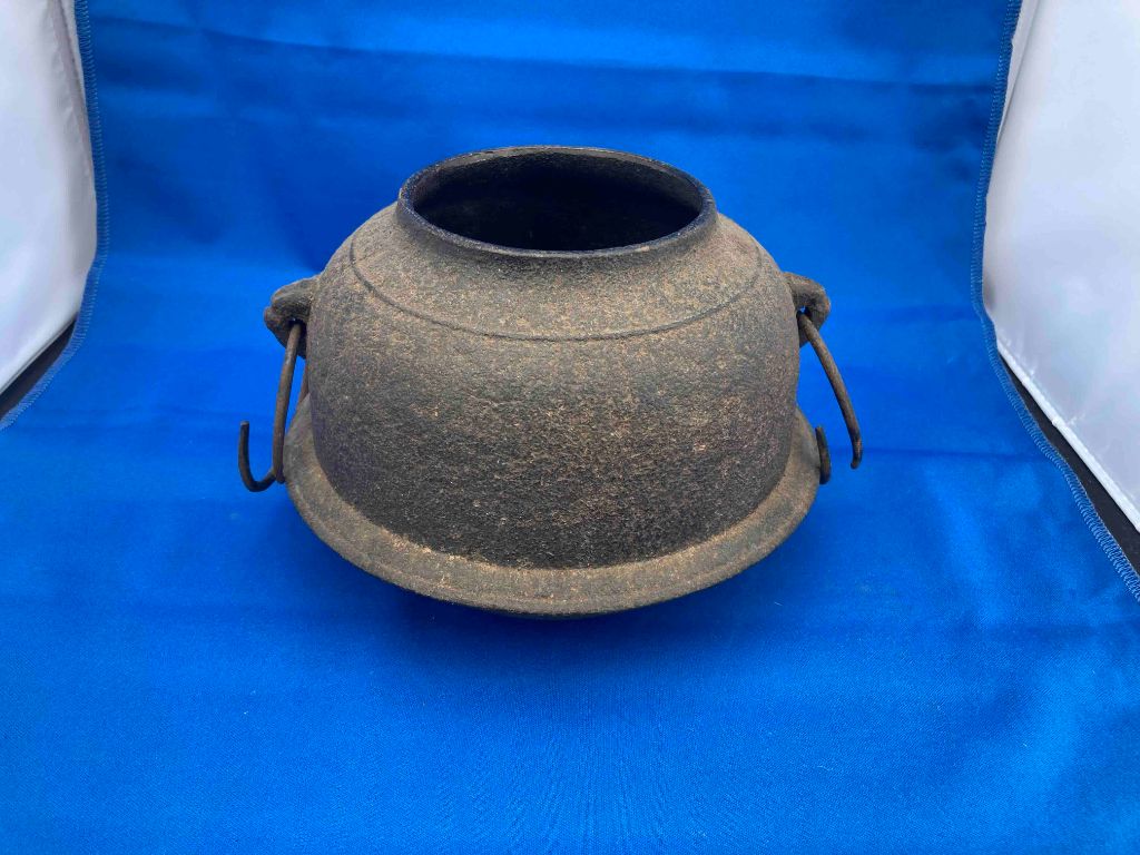 Traditional iron pot