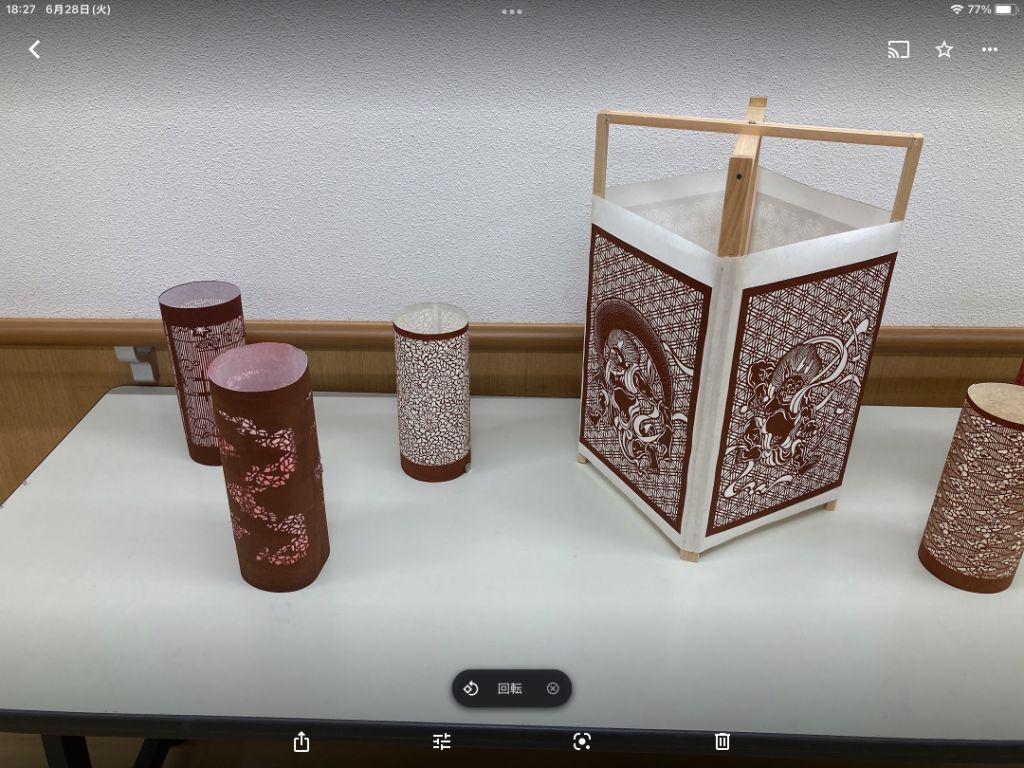 Decorative Japanese lanterns
